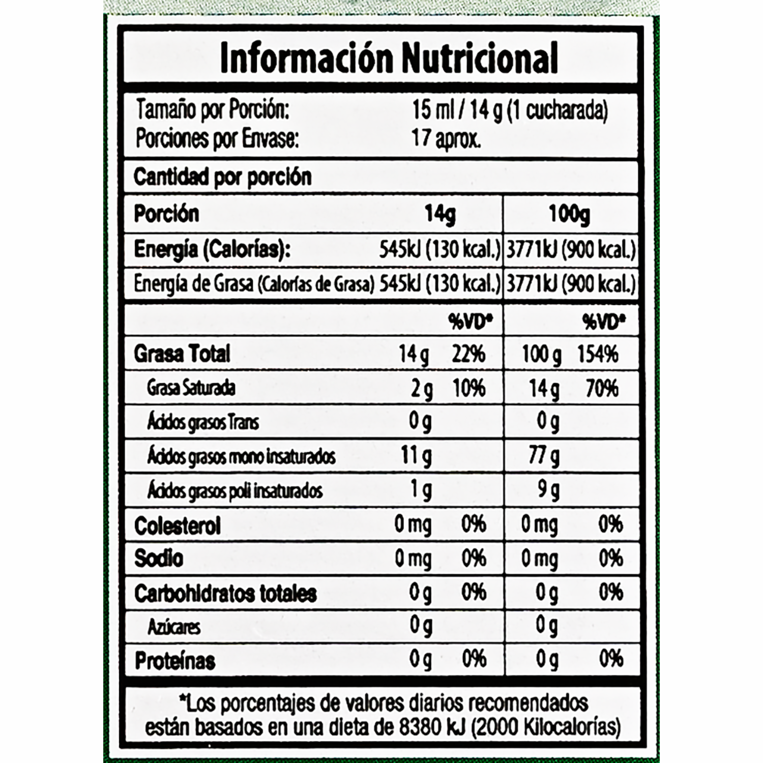 Aceite Extra Virgen LA ESPAÑOLA 250 Ml