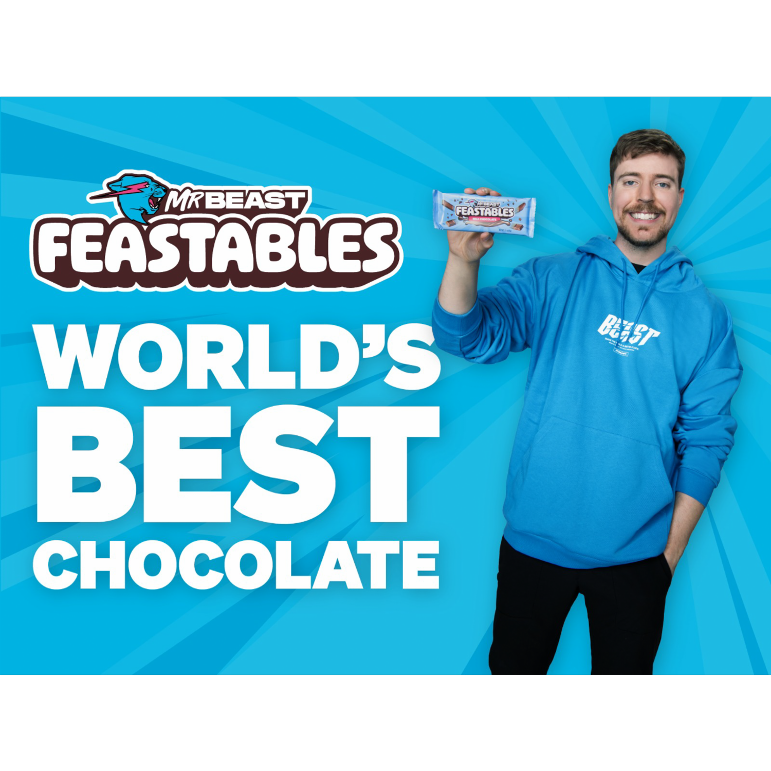 Chocolate Con Leche Crunch MR BEAST FEASTABLES 60 G