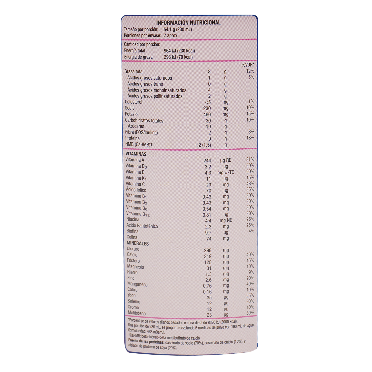 Suplemento Nutricional Advance Fresa ENSURE 400 G