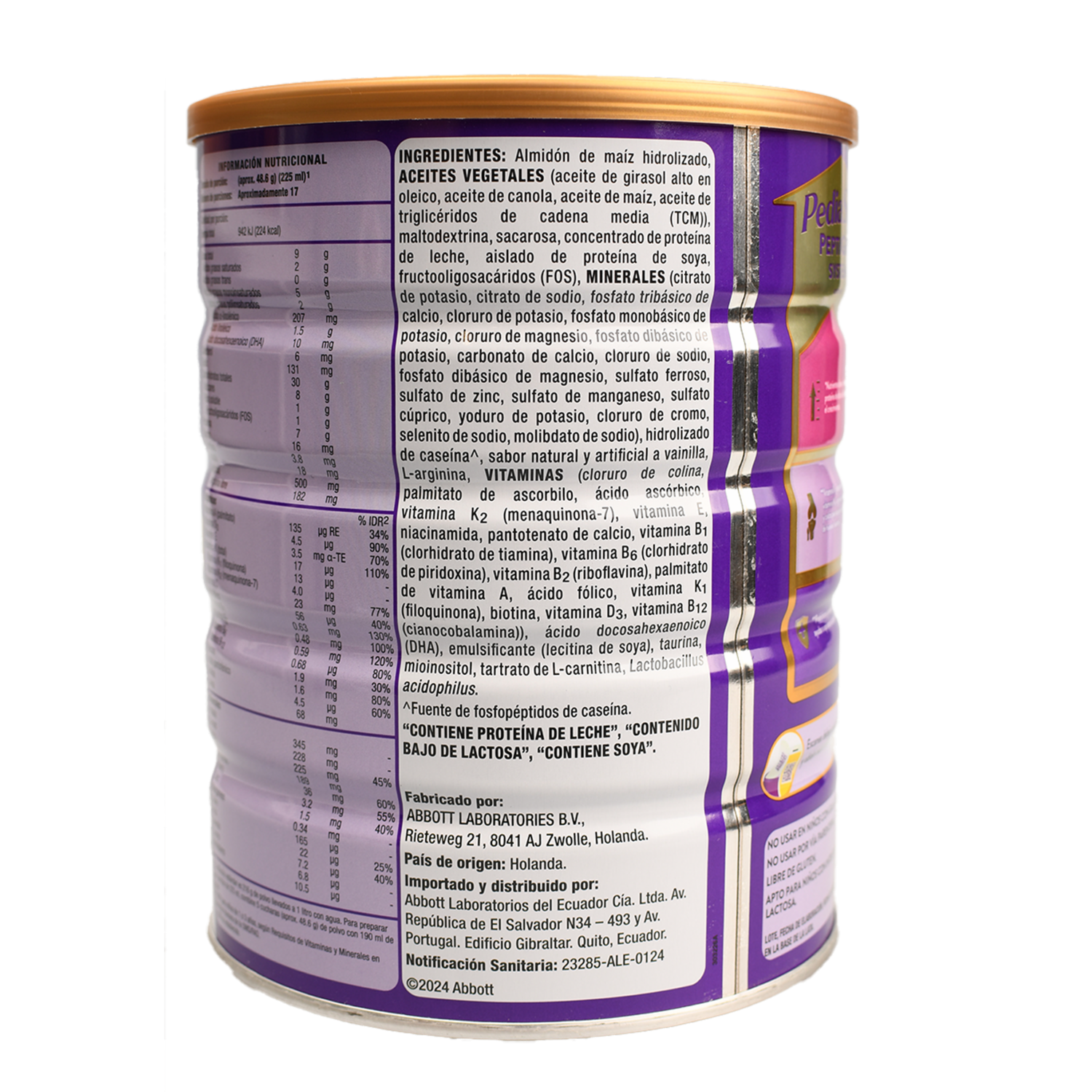 Complemento Infantil En Polvo Sabor A Fresa PEDIASURE 850 G