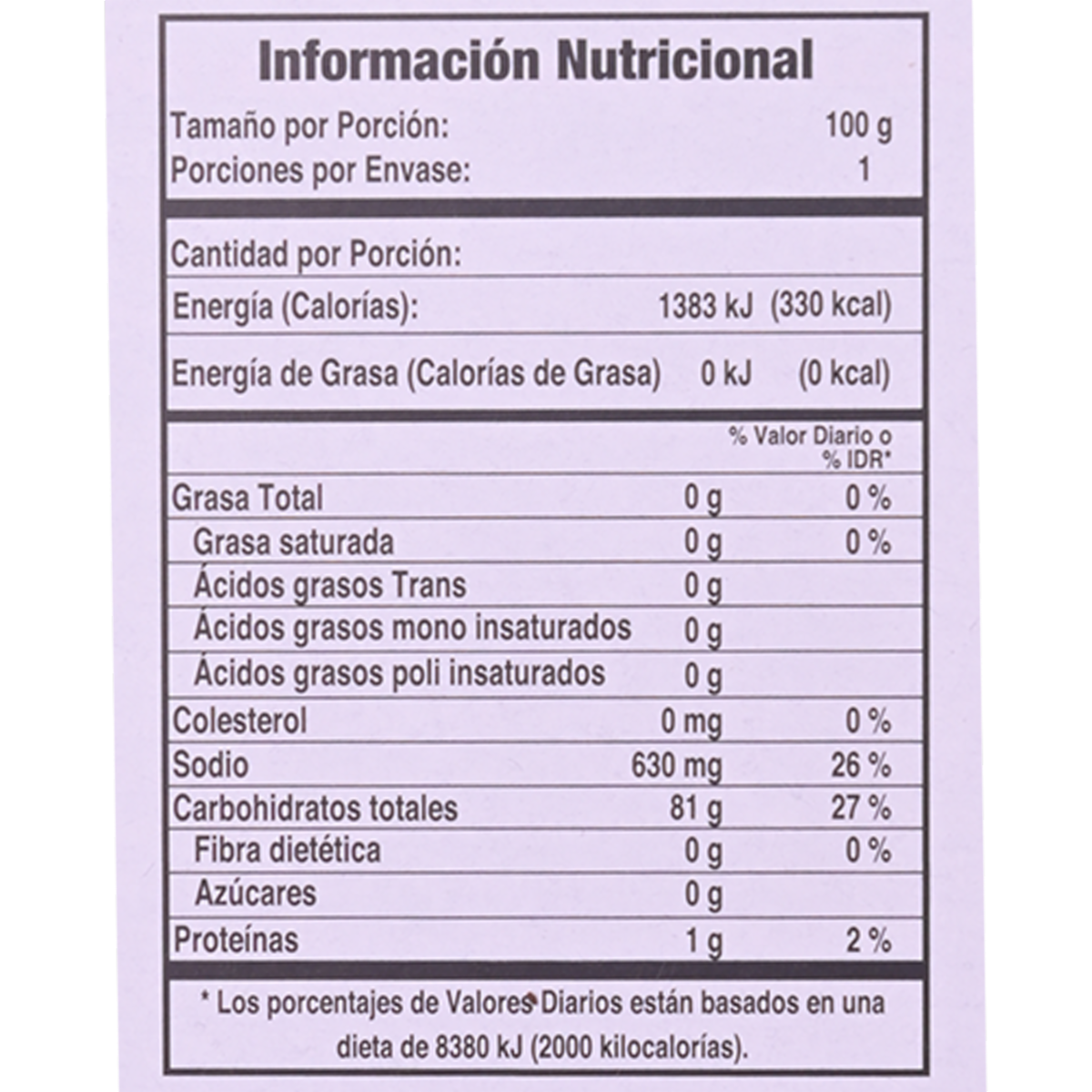 Láminas De Arroz Tipo Papel EXOTIC FOOD 100 G