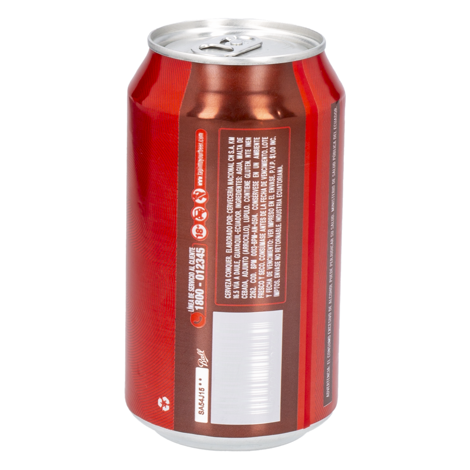 Cerveza En Lata CONQUER 355 Ml