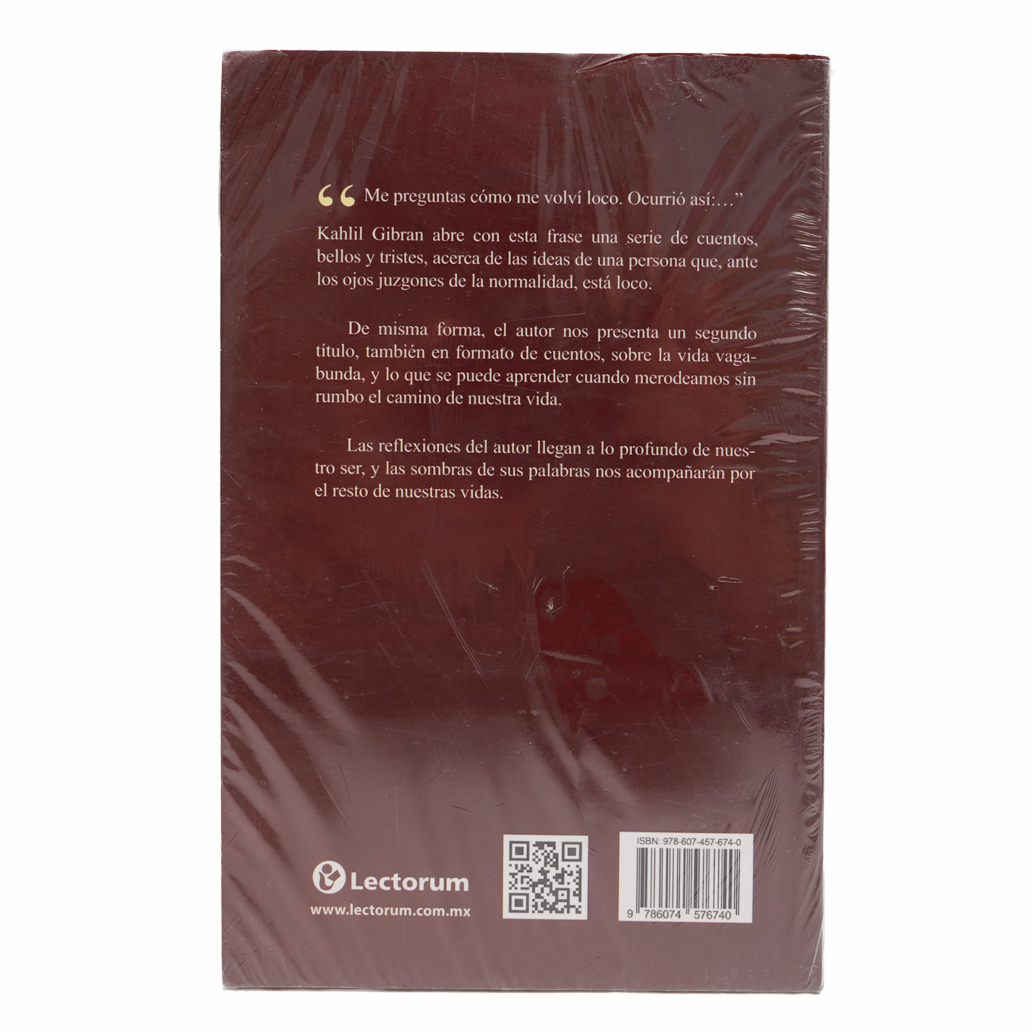 Libro El Loco El Vagabundo LECTORUM 110 Páginas