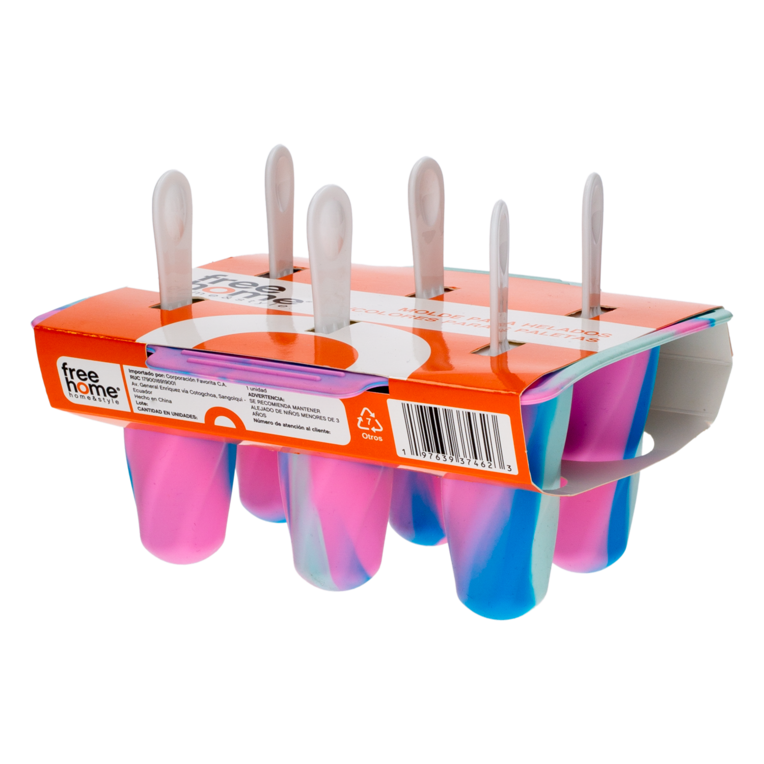 Molde Para Helados Tipo Paletas De Silicon WAHFAY 1 Pieza