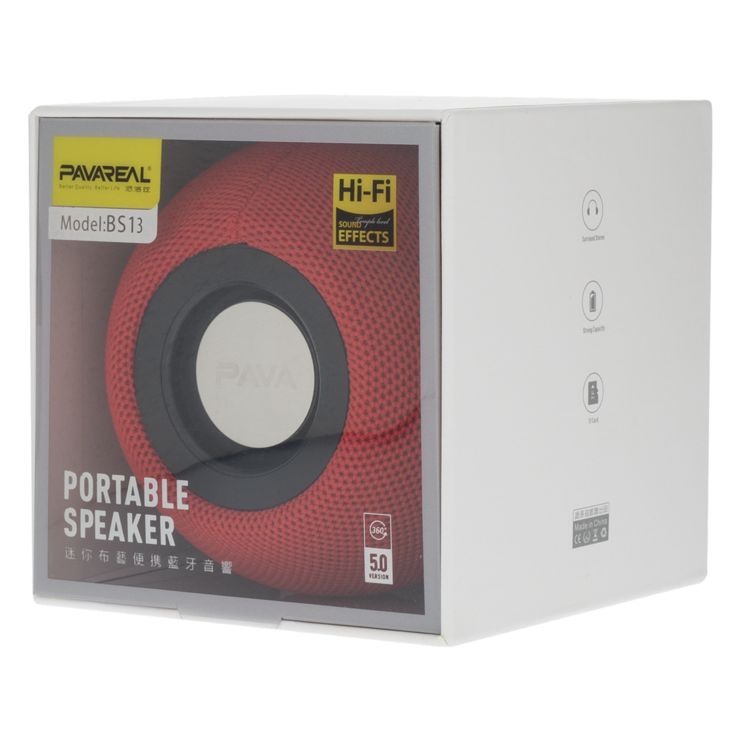 Parlante Modelo BS13 PAVAREAL Inalámbrico
