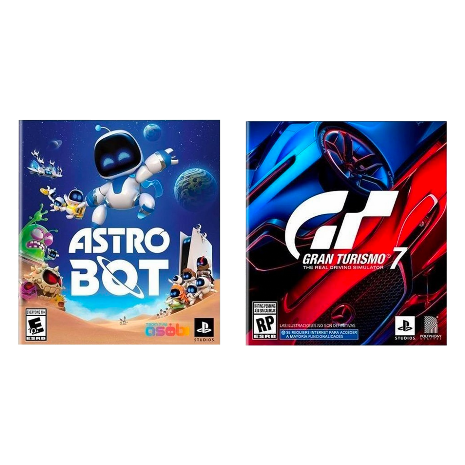 PlayStation 5 Digital + Gran Turismo 7 + Astro Bot SONY 825 Gb