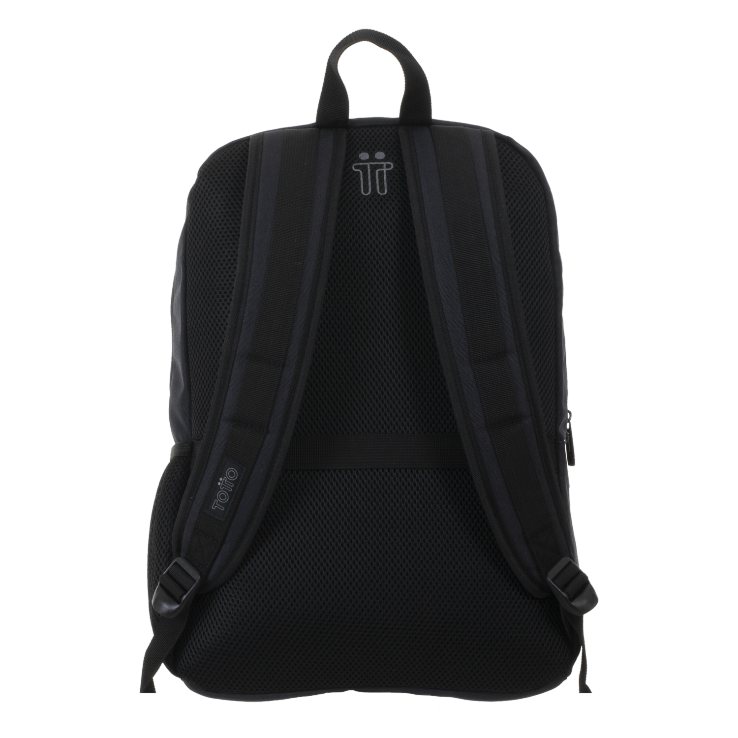Mochila Escolar Diseño Kanto Negro TOTTO Grande