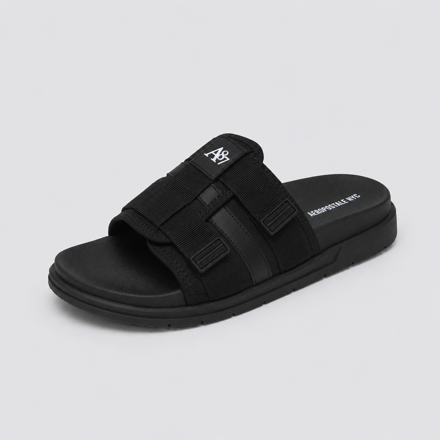 Sandalias De Playa Flat Doble Correa Ajustable AÉROPOSTALE