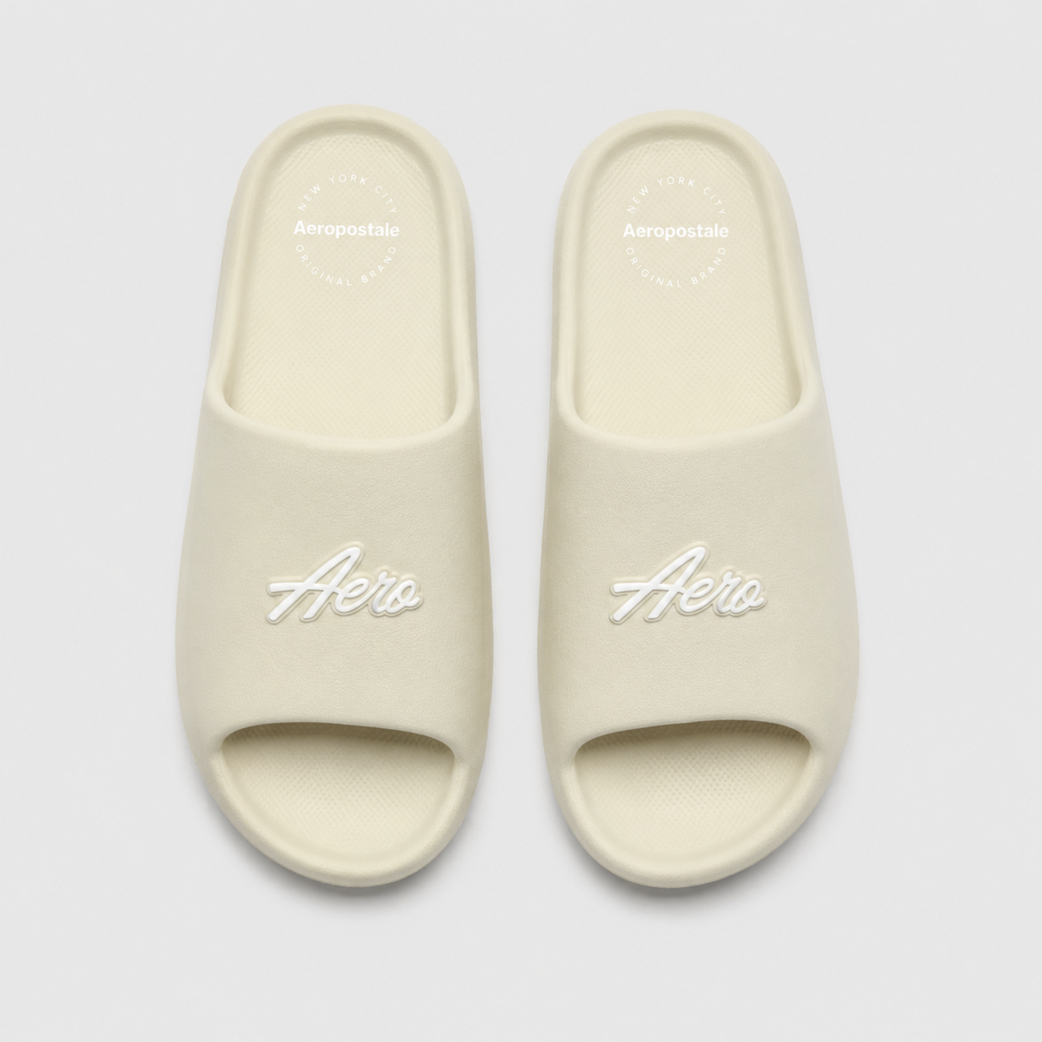 Sandalias De Playa Tipo Slide De Una Sola Banda AÉROPOSTALE