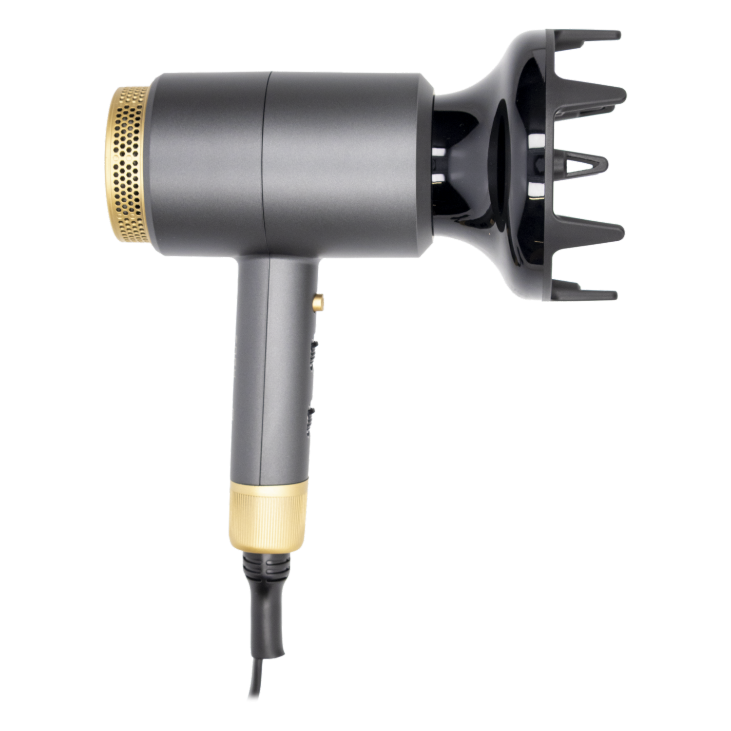 Secador De Cabello Negro Con Difusor 2.2 Vel ENGY 1400 Watts