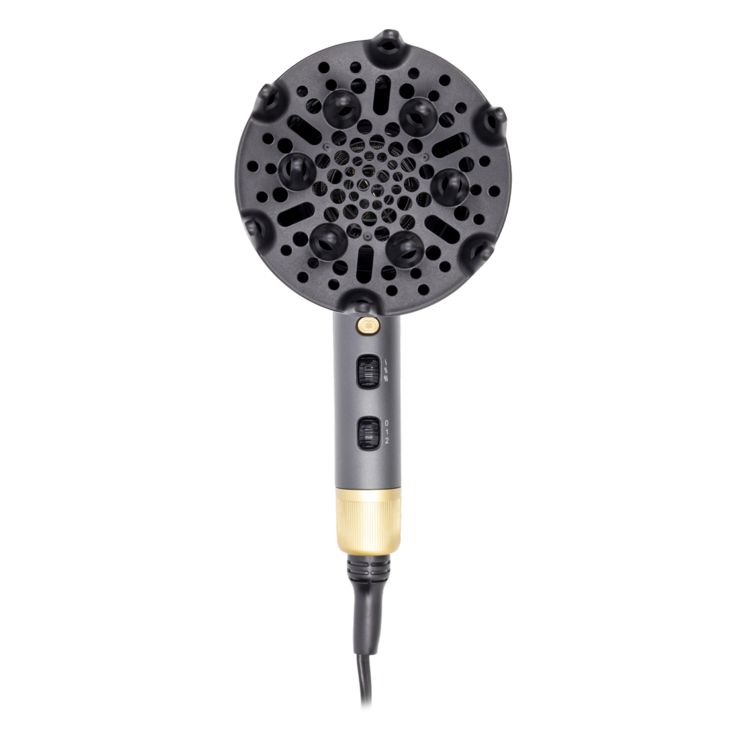 Secador De Cabello Negro Con Difusor 2.2 Vel ENGY 1400 Watts