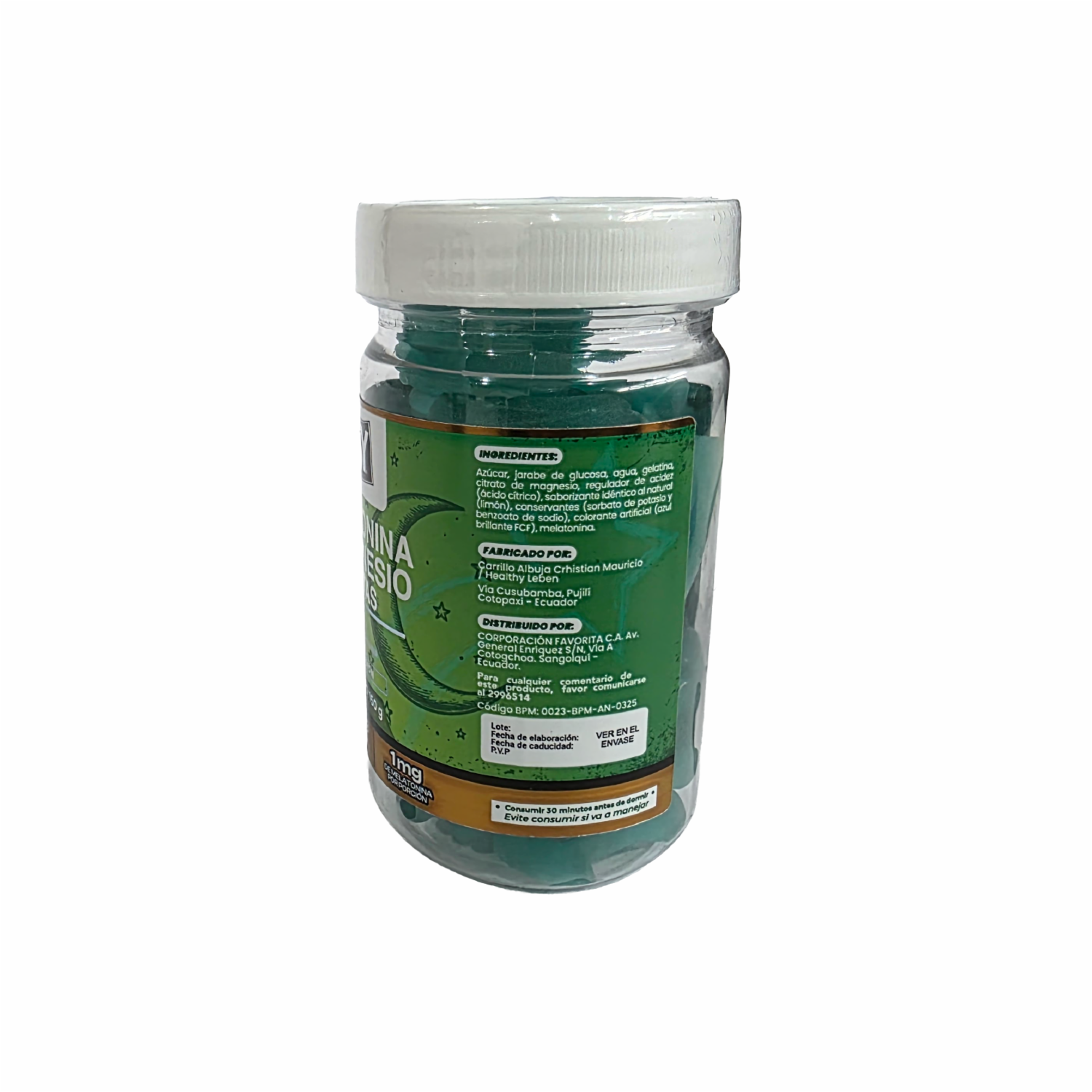 Melatonina Y Magnesio Sabor A Limón ESY 150 G