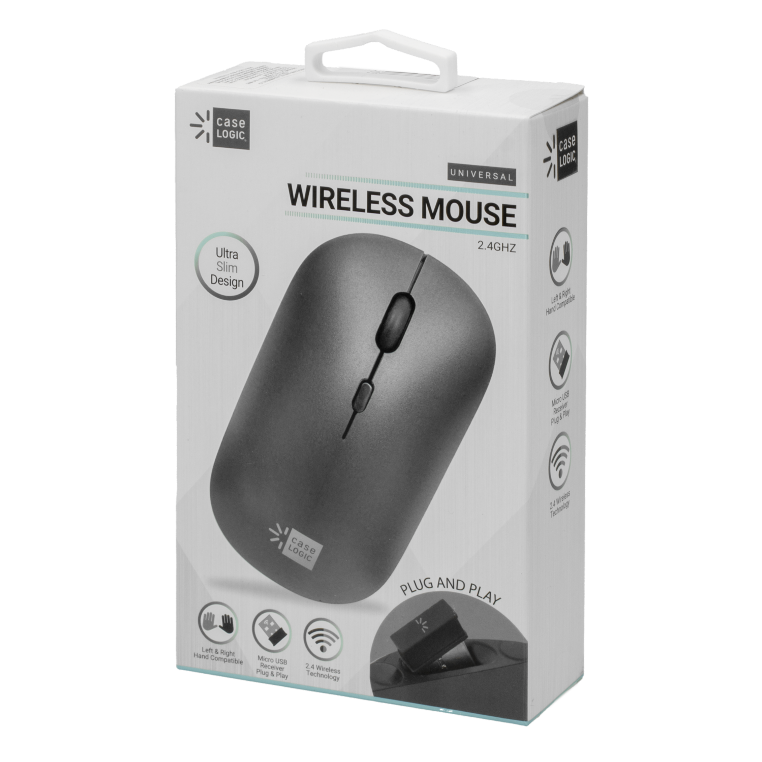 Mouse 4 Botones CASE LOGIC Inalámbricos
