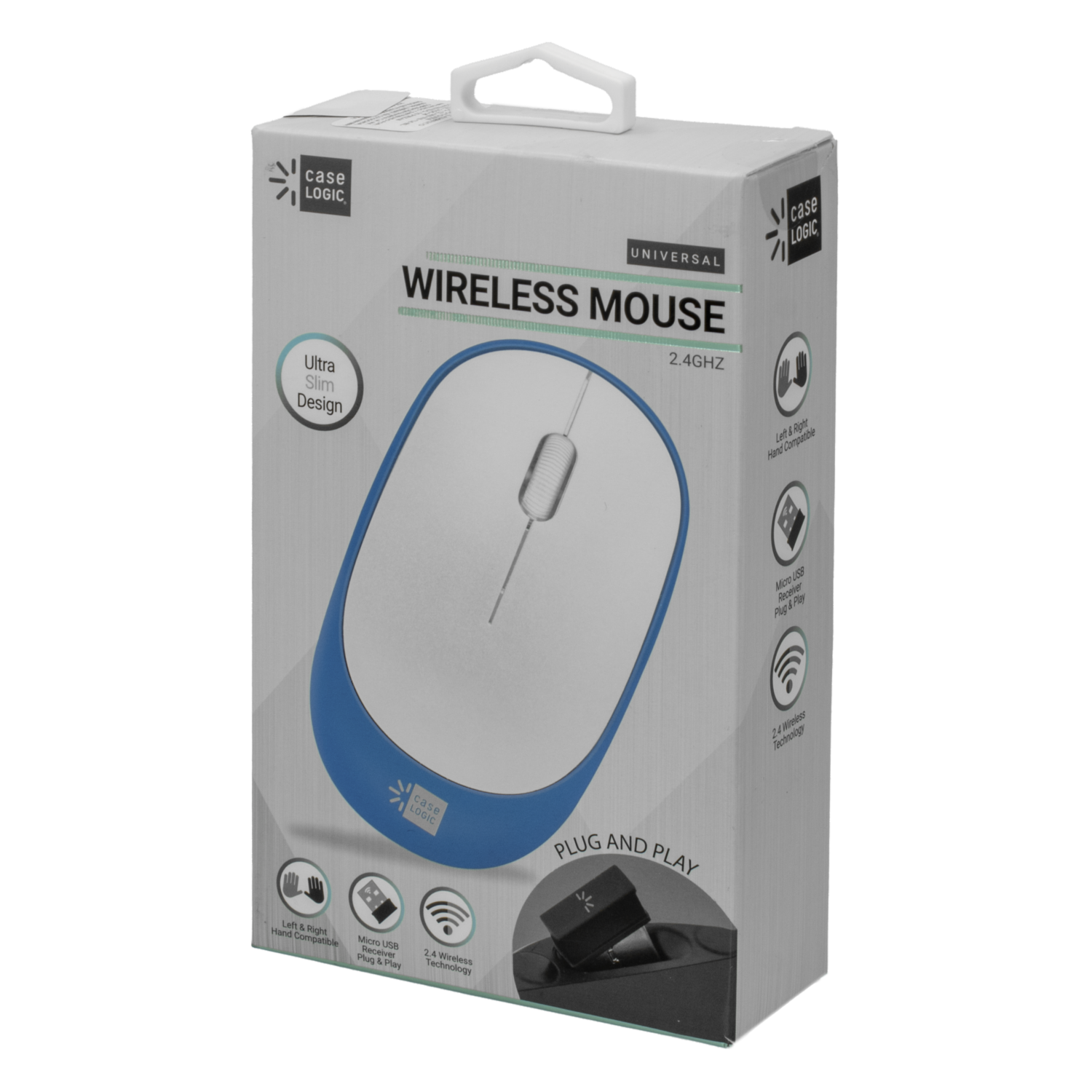 Mouse 3 Botones CASE LOGIC Inalámbricos