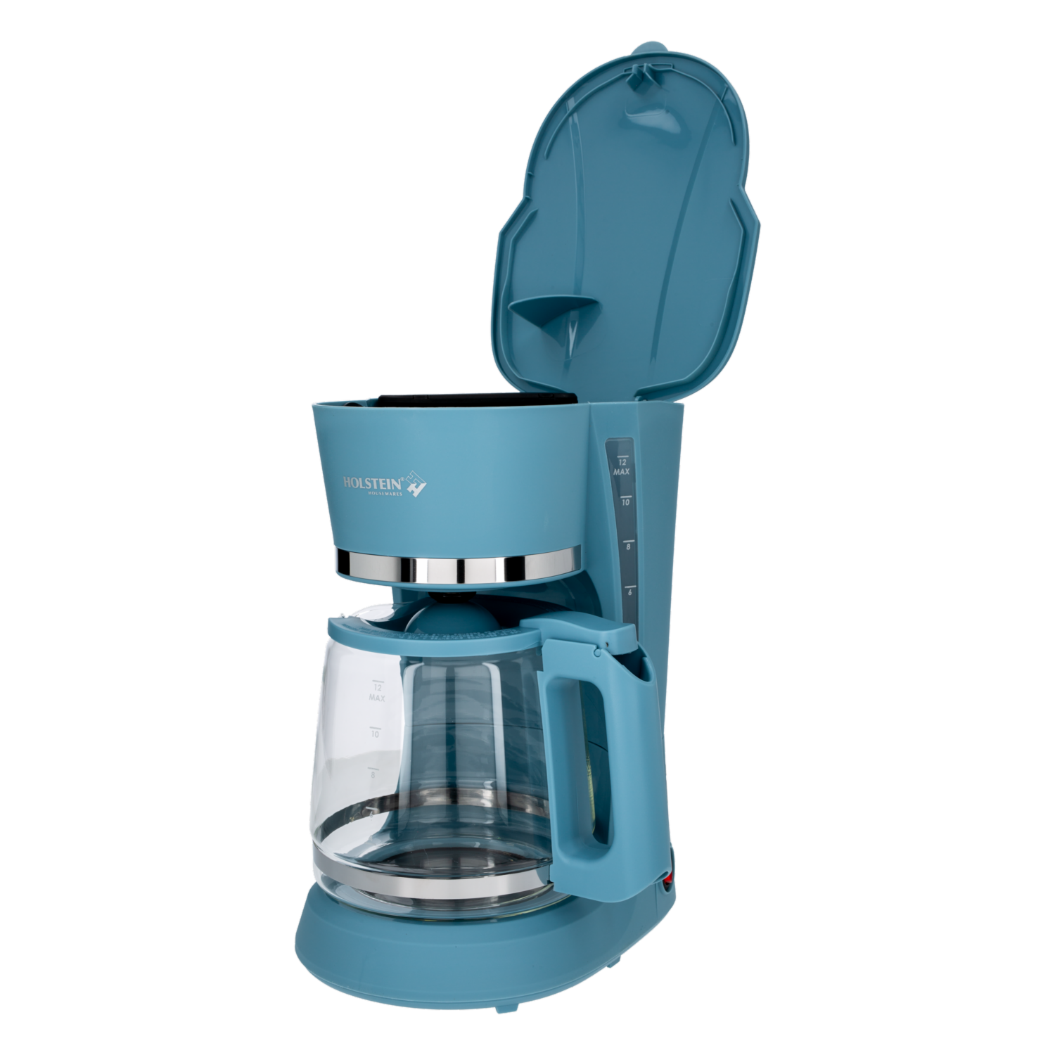 Cafetera Colección Allure Serenity Celeste HOLSTEIN 12 Tazas