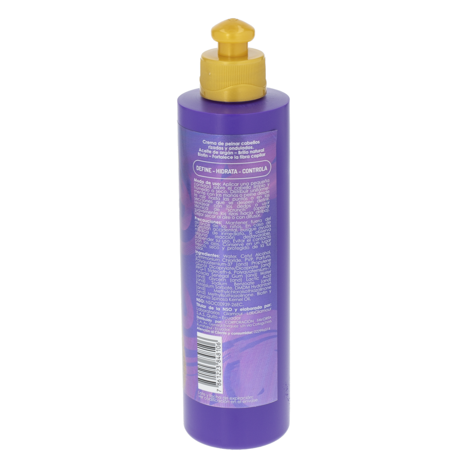 Crema De Peinar Para Cabello Rizado GAMA 280 Ml