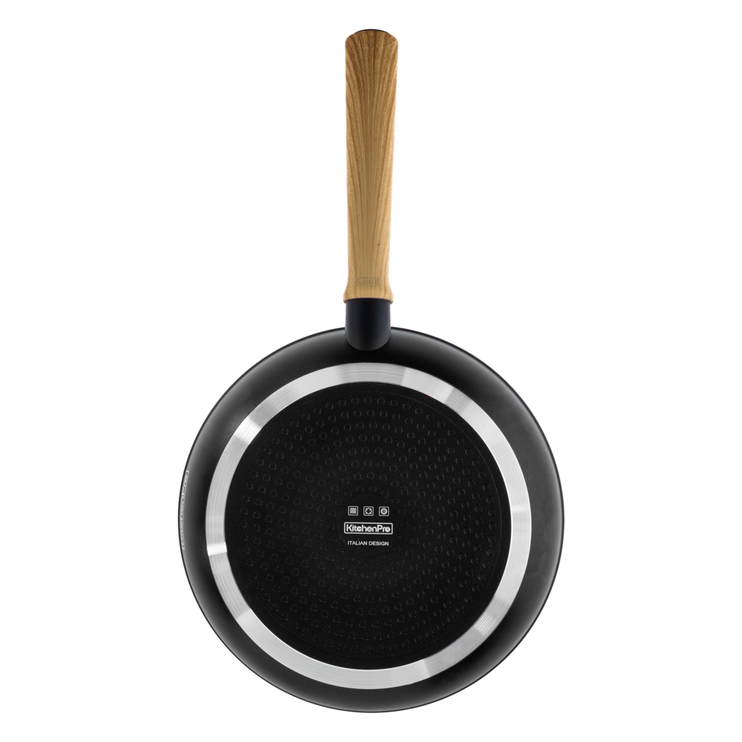 Sarten De Inducción Negro KITCHENPRO 24 Cm