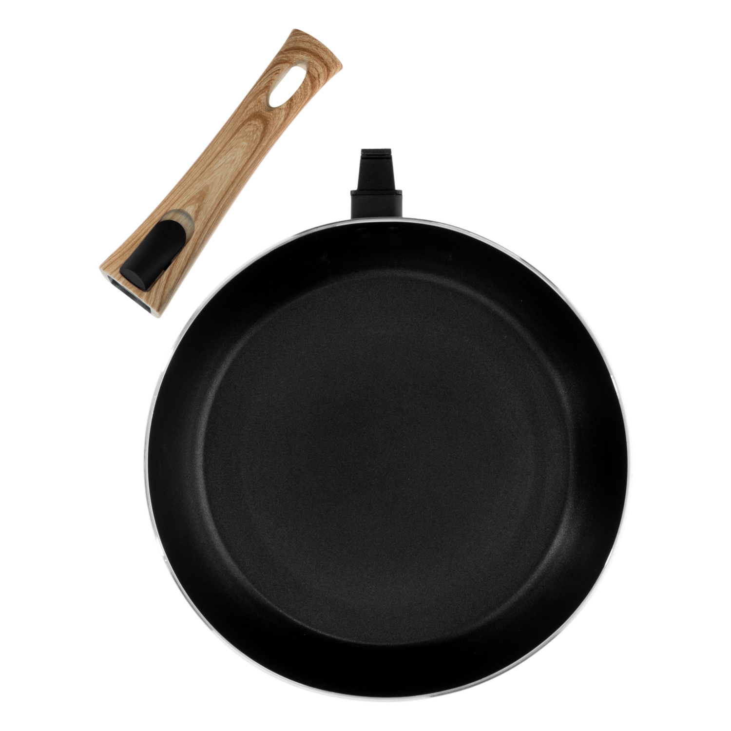 Sarten De Inducción Negro Mnago Removible KITCHENPRO 26 Cm