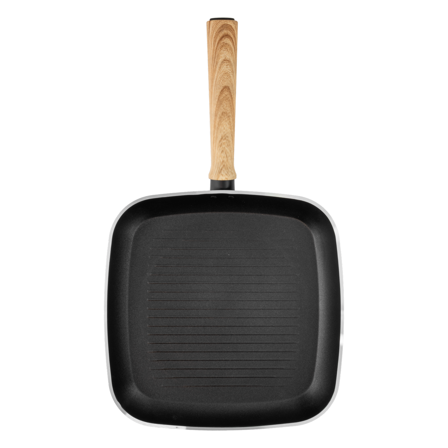 Sarten De Inducción Asador Cuadrado Gril KITCHENPRO 26 Cm