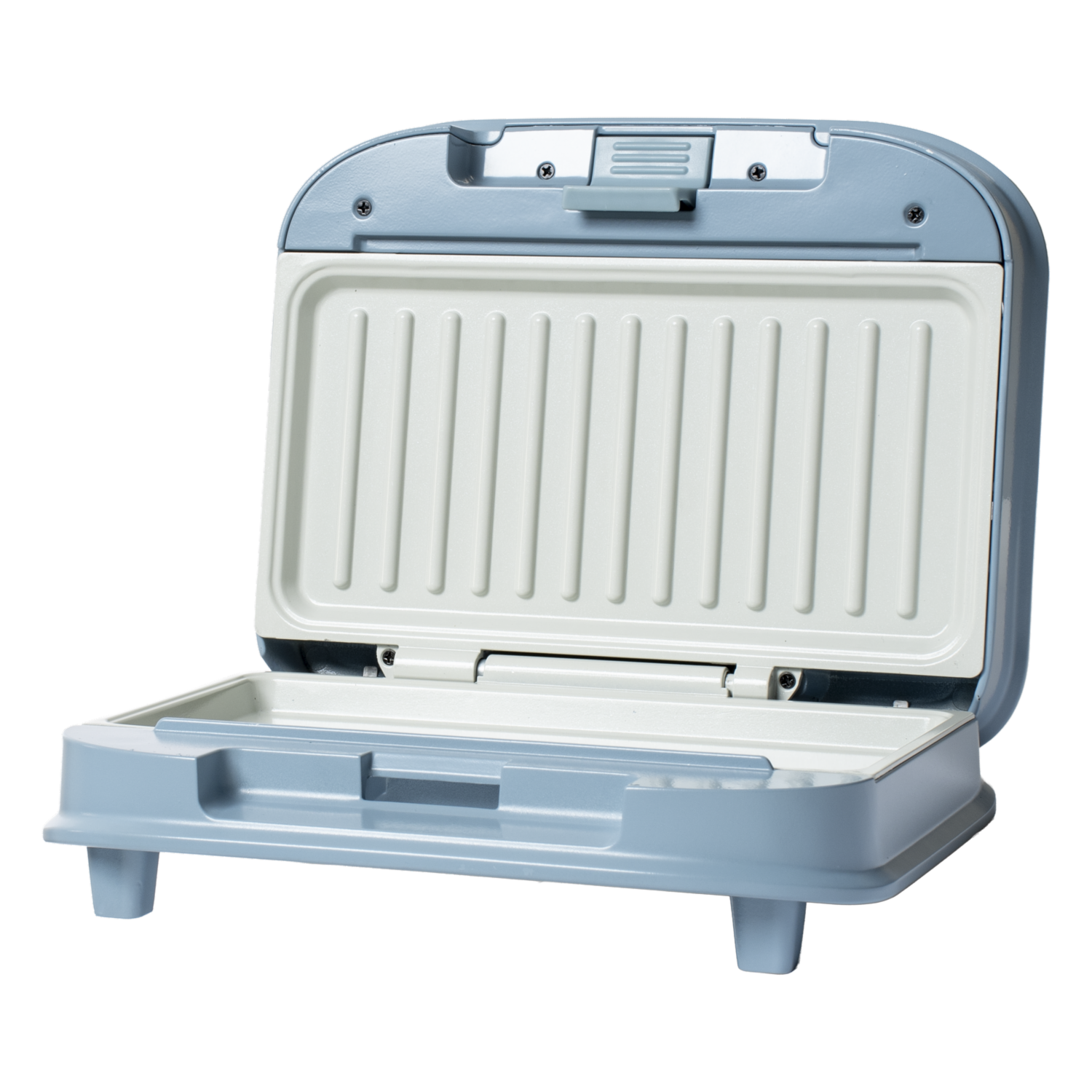 Sanduchera Panini Grill De 2 Puestos Que Abre 180 Grados HOLSTEIN 2 Puestos
