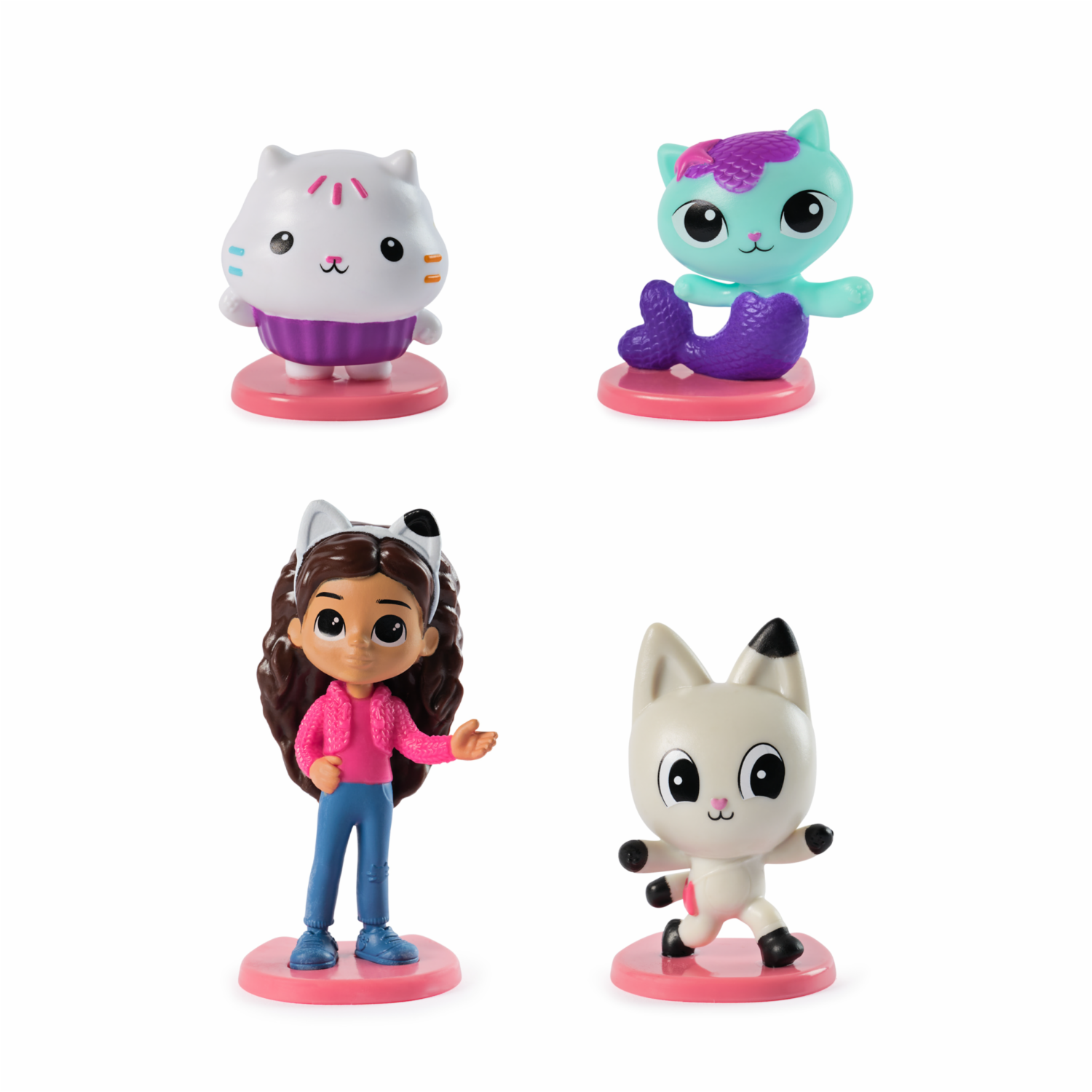 Set De Juego Gabby Y Sus Amigos GABBY’S DOLLHOUSE 4 Piezas