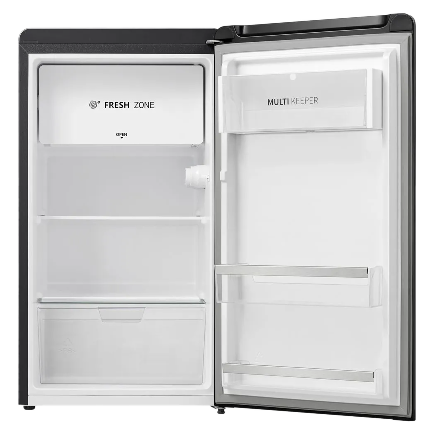 Minibar Curved Negro Puerta Curva INDURAMA 95 Litros