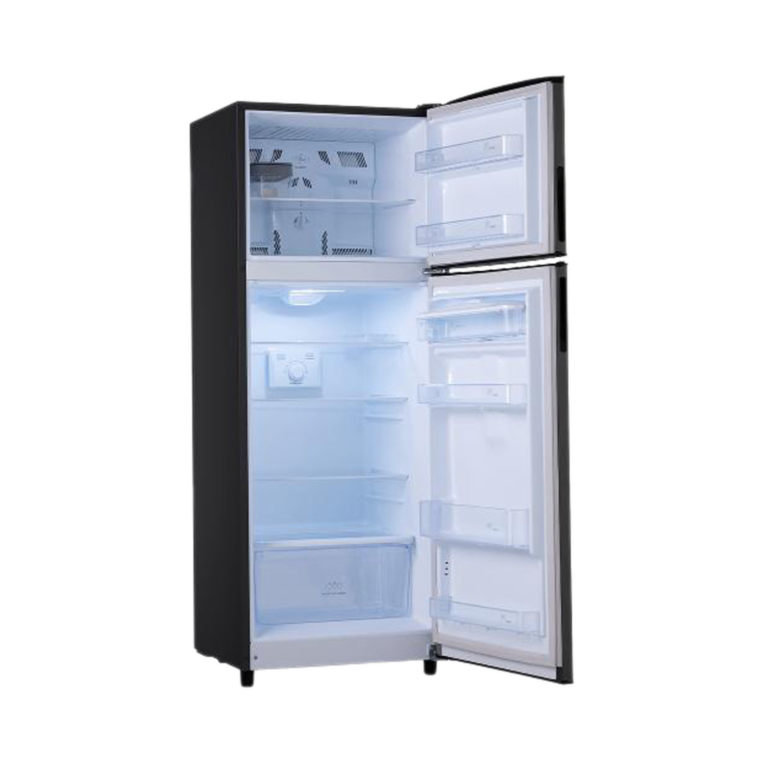 Refrigeradora Top Mount Negra RI-405 INDURAMA 300 Litros