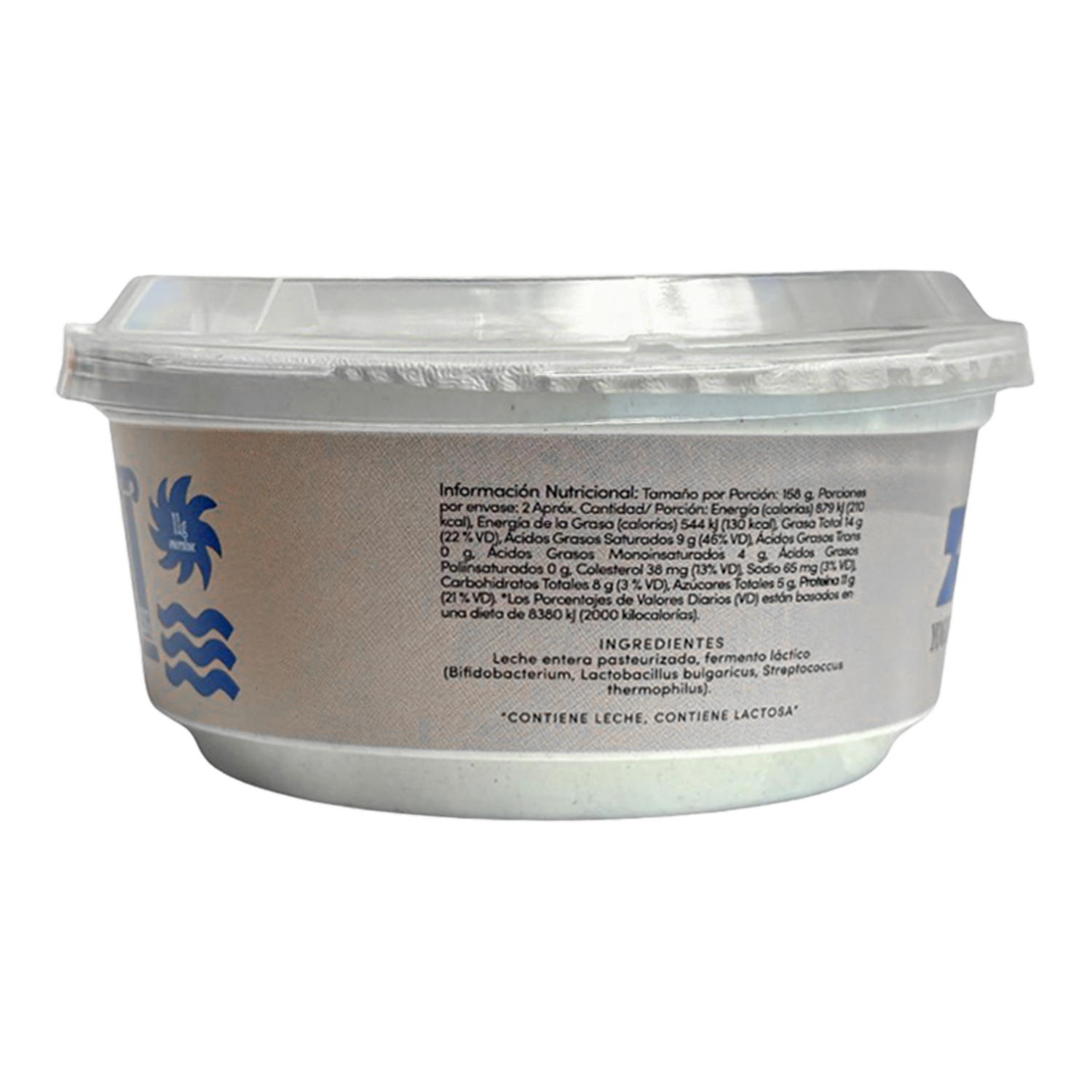 Yogurt Griego Entero Natural ZOI 220 G